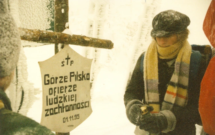 Symboliczne pożegnanie Pilska. Listopad 1995