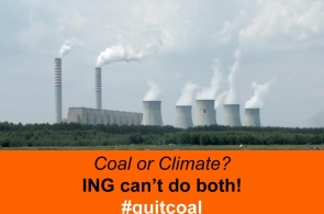 Apel do Banku ING podczas Walnego Zebrania Akcjonariuszy: skończcie z finansowaniem węgla