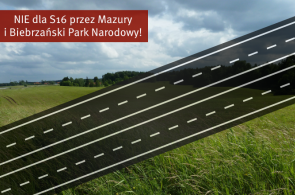 Petycja przeciwko tranzytowi drogowemu przez Mazury i Biebrzański Park Narodowy (S16) oficjalnie złożona do ministrów i drogowców