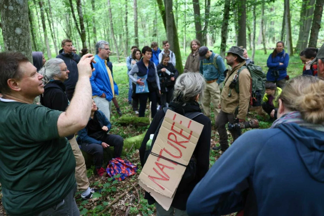 Spotkanie ruchów i organizacji leśnych z całego świata Forest Movement Europe 2023, Puszcza Białowieska. Fot. Cezary Kowalski