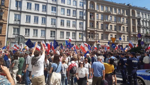 Antyrządowy protest 4 czerwca 2023 r.