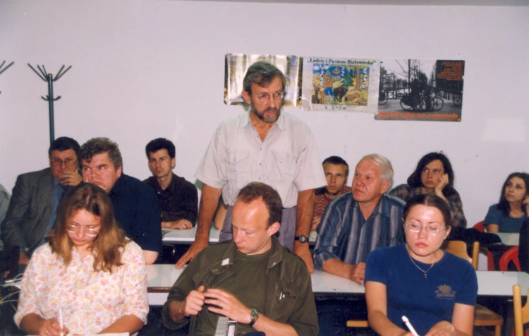 Spotkanie z mieszkańcami okolic Doliny Rospudy, lipiec 2000