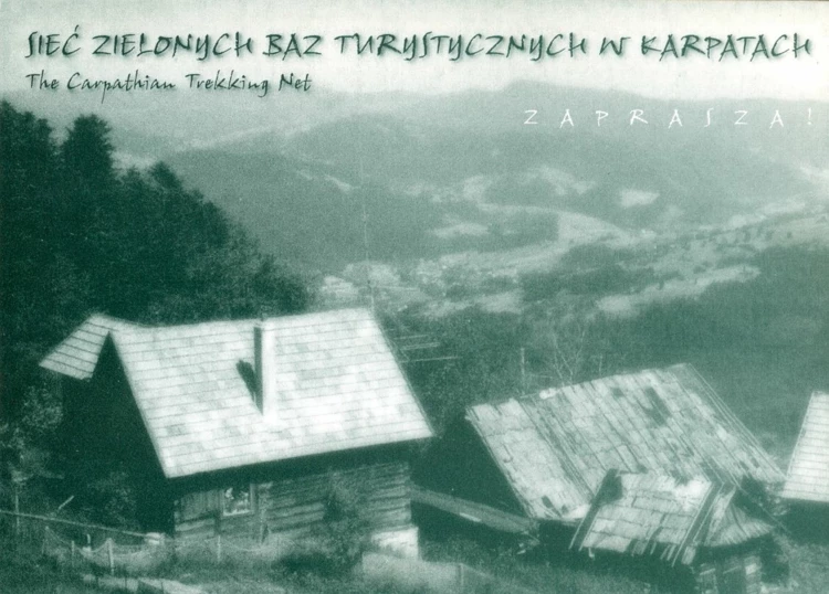 Pocztówka Zielone bazy w Karpatach, 1998